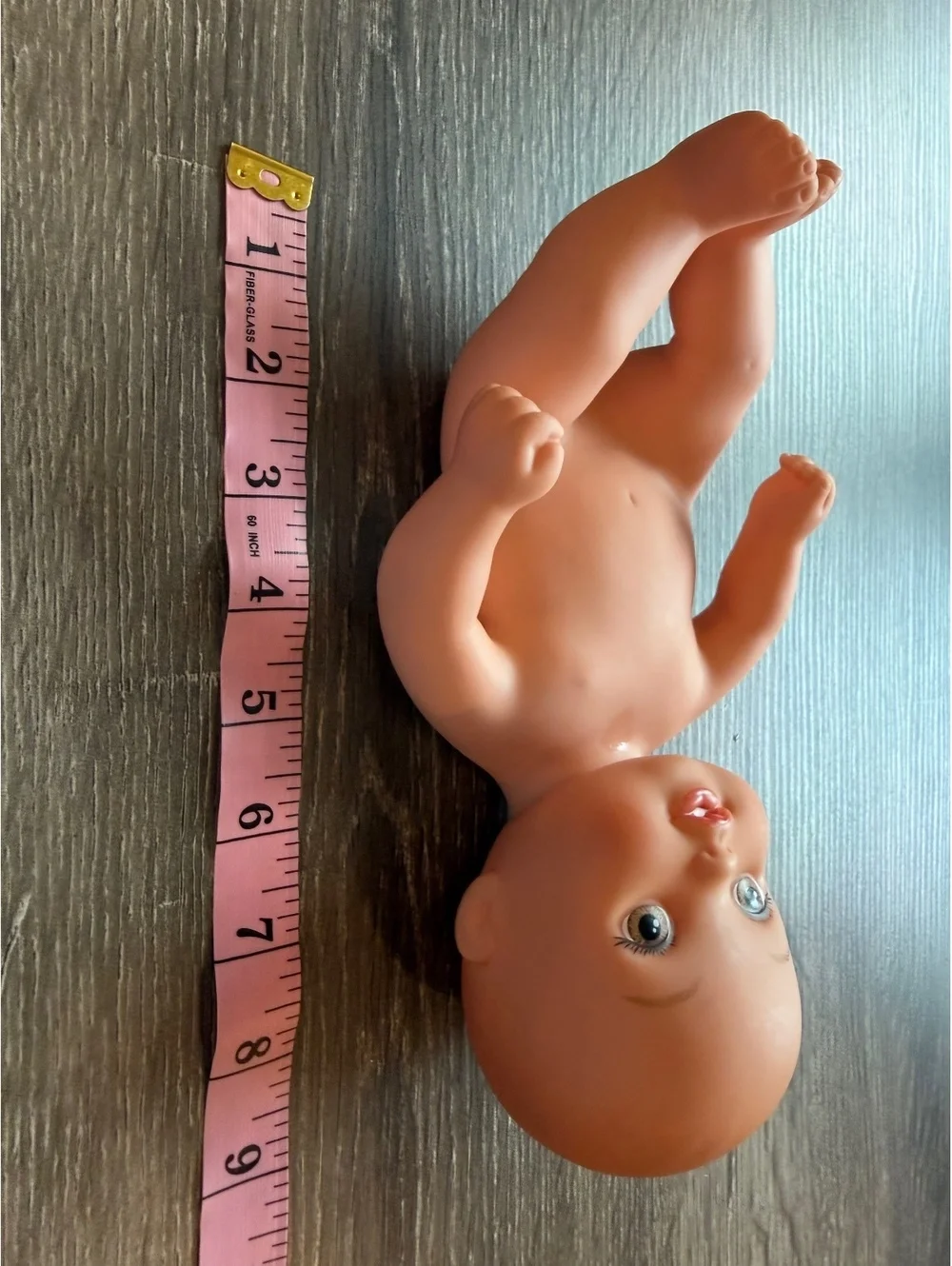 Waterbabies Baby Doll 8” Nude Replacement Doll Just Play 2016 Brown Eyes Toy